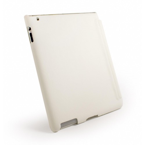 Ovitek za iPad 2, 3 shell zadaj bel prozoren